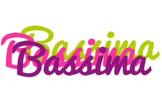 Bassima flowers logo
