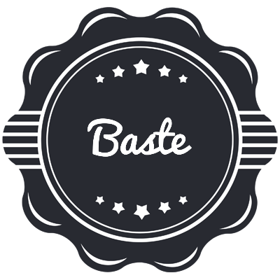 Baste badge logo