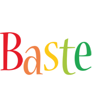 Baste birthday logo