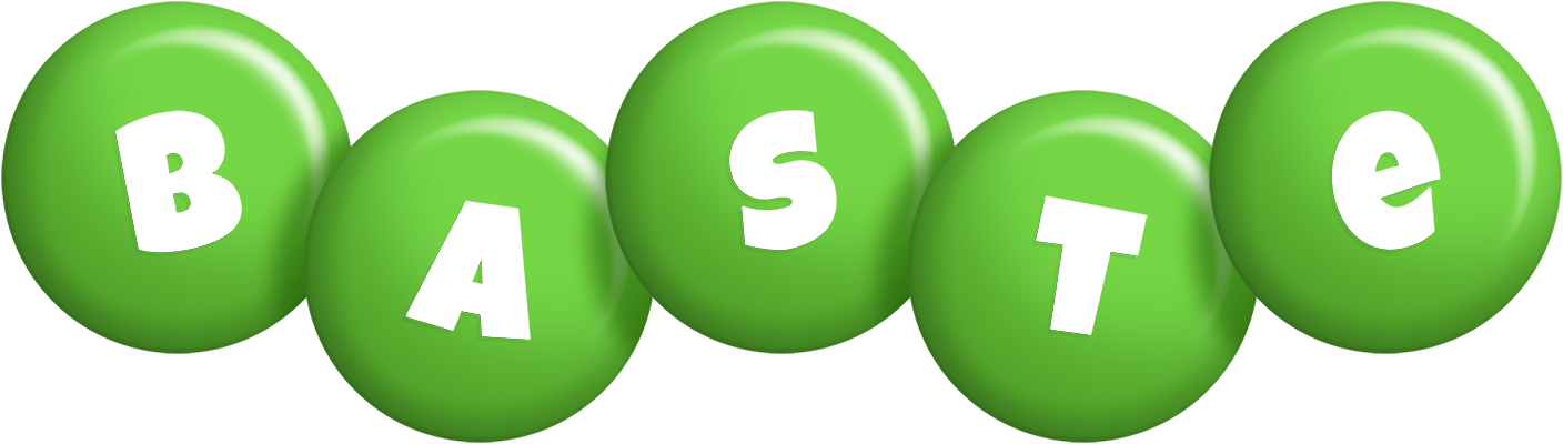 Baste candy-green logo