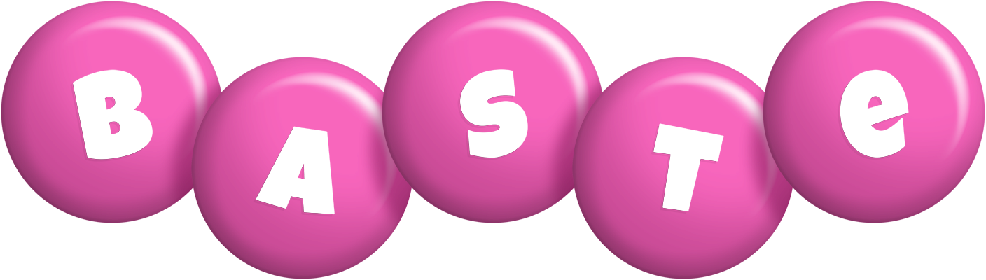 Baste candy-pink logo
