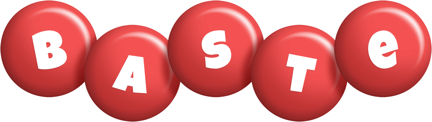 Baste candy-red logo
