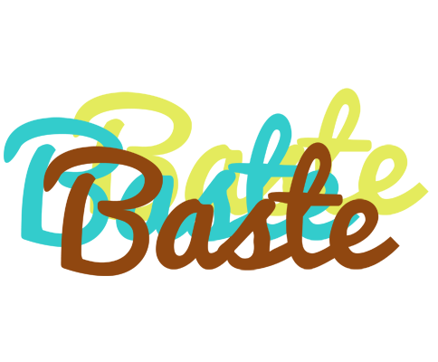 Baste cupcake logo