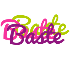 Baste flowers logo