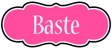 Baste invitation logo