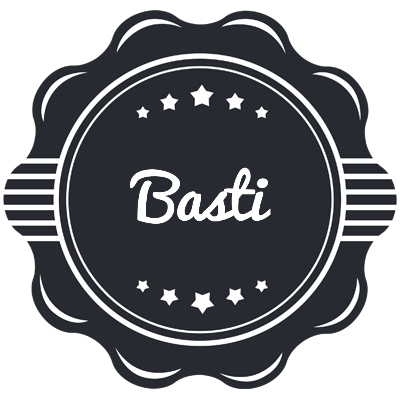 Basti badge logo