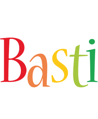 Basti birthday logo