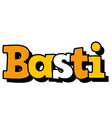 Basti cartoon logo