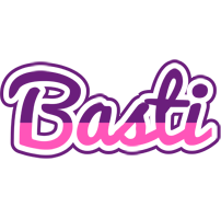 Basti cheerful logo