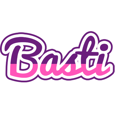 Basti cheerful logo
