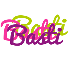 Basti flowers logo