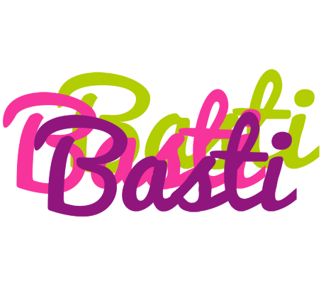 Basti flowers logo