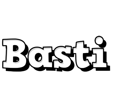 Basti snowing logo