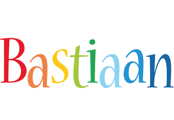 Bastiaan birthday logo
