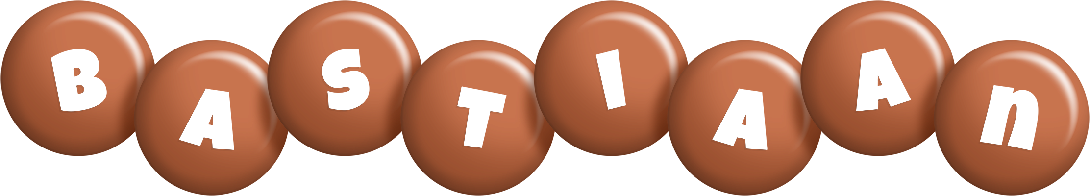 Bastiaan candy-brown logo