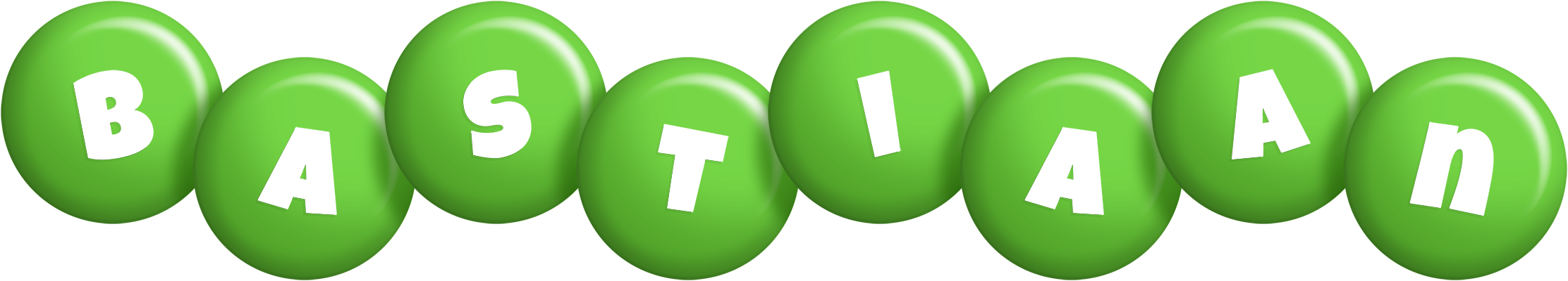 Bastiaan candy-green logo