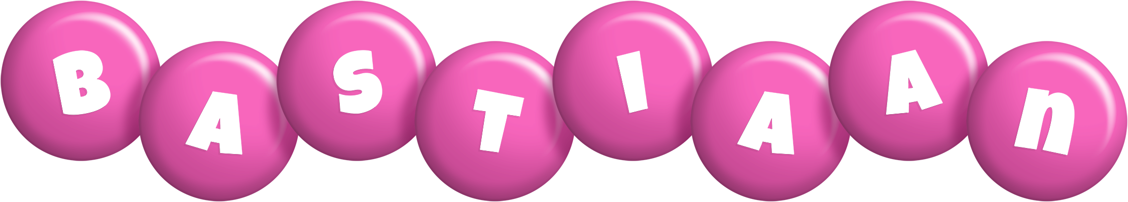 Bastiaan candy-pink logo