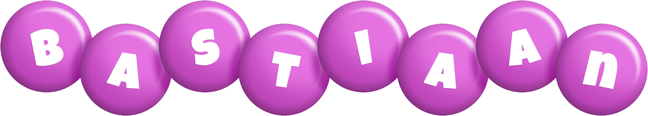 Bastiaan candy-purple logo
