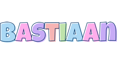 Bastiaan pastel logo