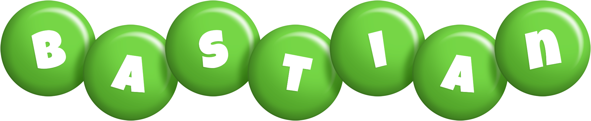 Bastian candy-green logo