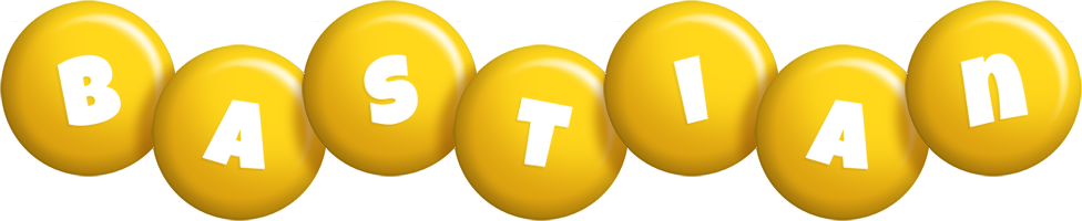 Bastian candy-yellow logo