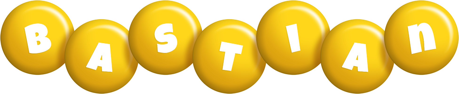 Bastian candy-yellow logo