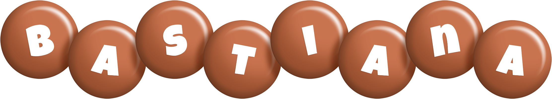 Bastiana candy-brown logo