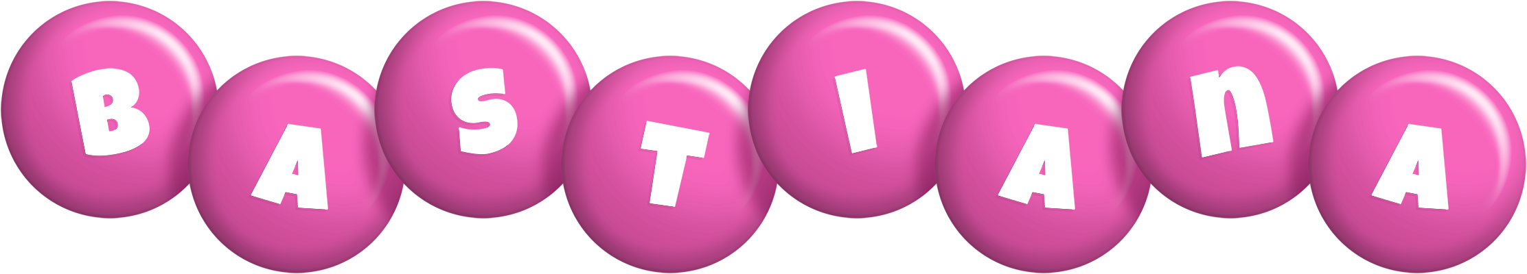 Bastiana candy-pink logo