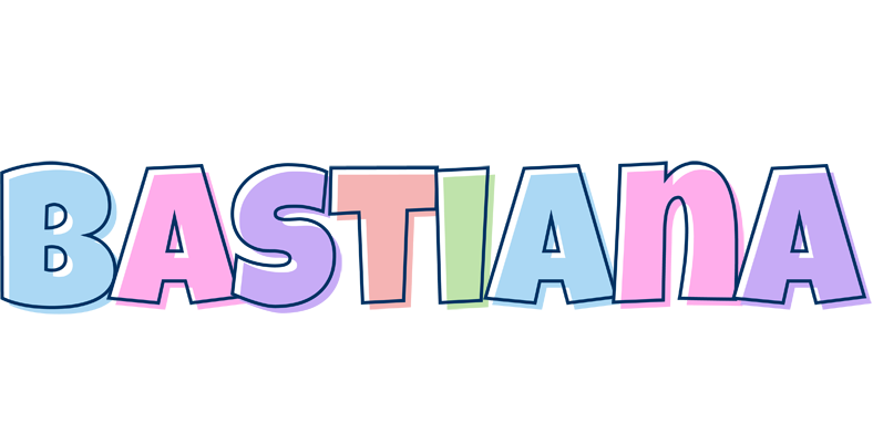 Bastiana pastel logo