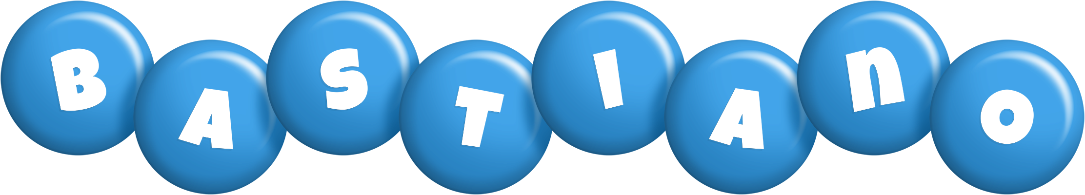 Bastiano candy-blue logo