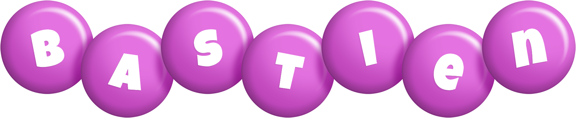 Bastien candy-purple logo
