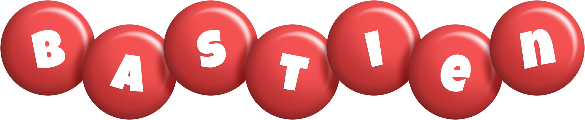 Bastien candy-red logo