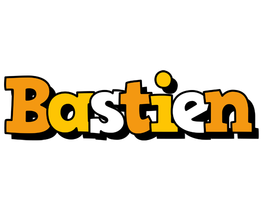 Bastien cartoon logo