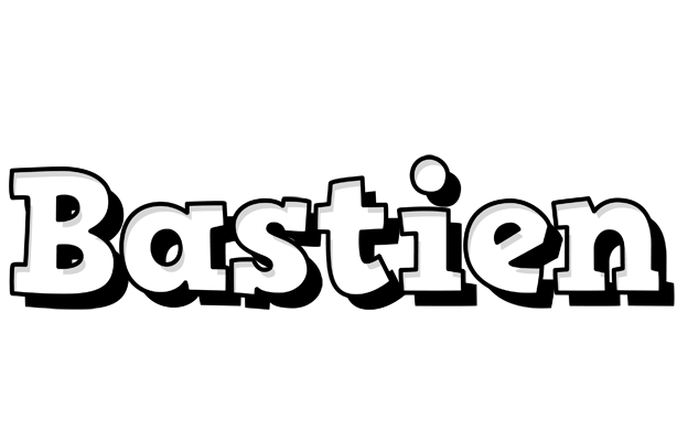 Bastien snowing logo
