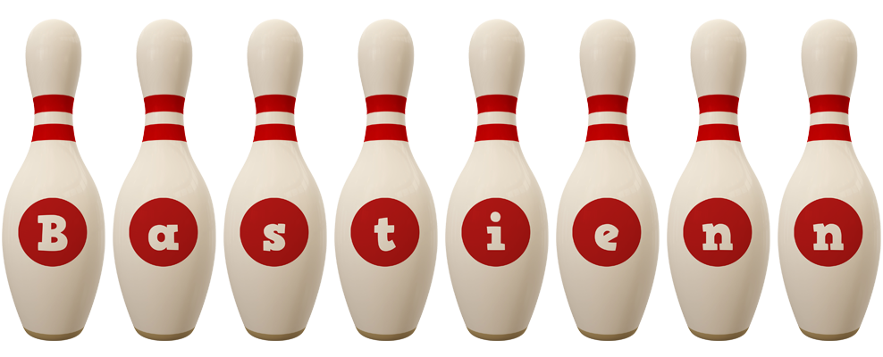 Bastienn bowling-pin logo