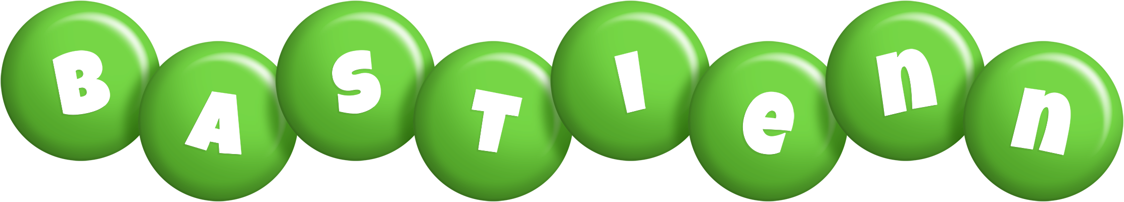 Bastienn candy-green logo