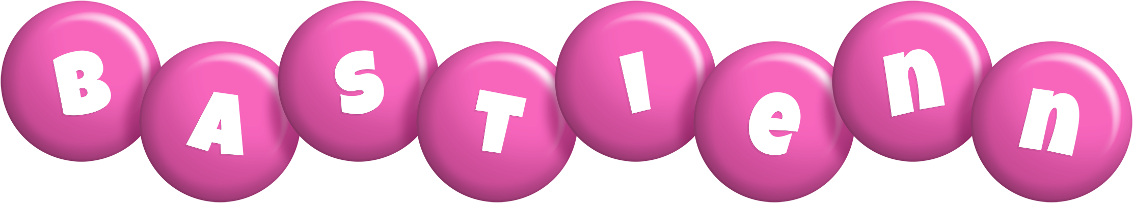 Bastienn candy-pink logo