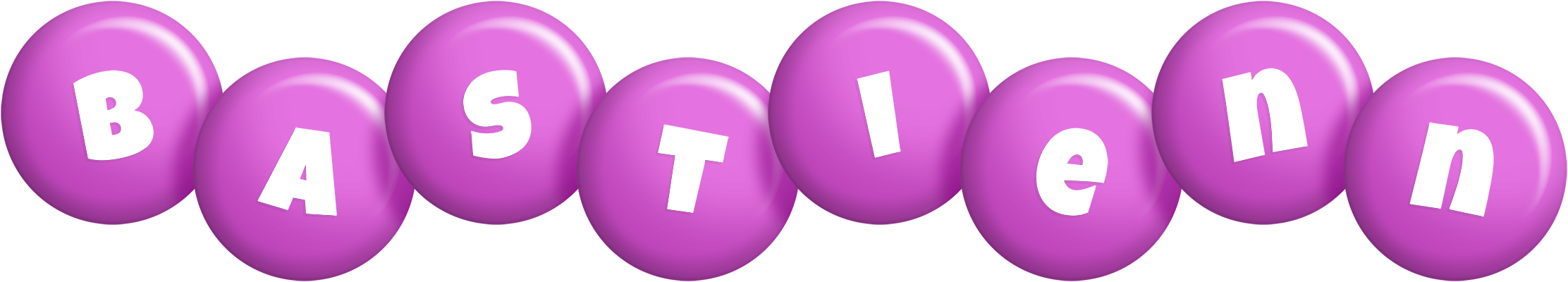 Bastienn candy-purple logo