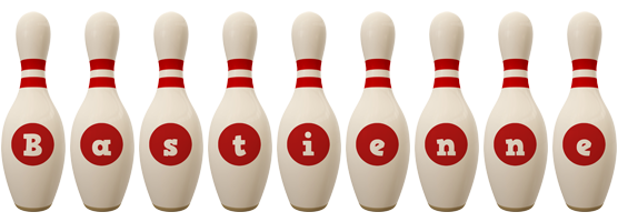 Bastienne bowling-pin logo