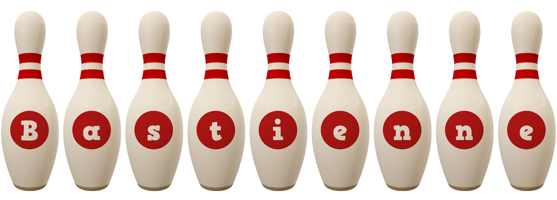 Bastienne bowling-pin logo