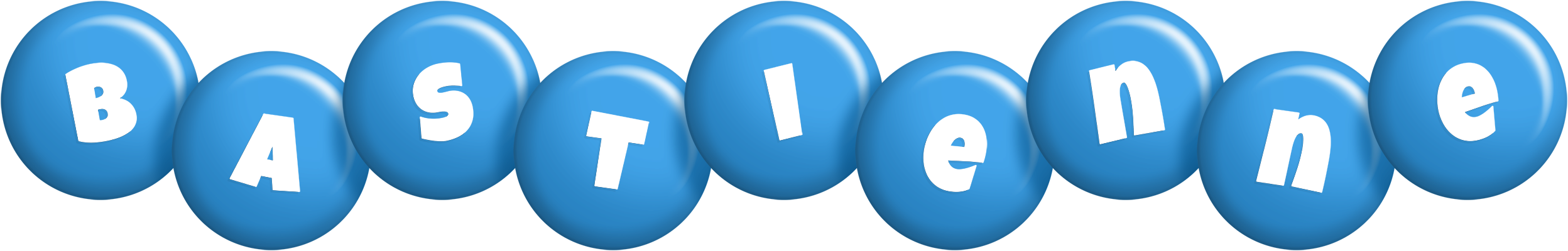 Bastienne candy-blue logo