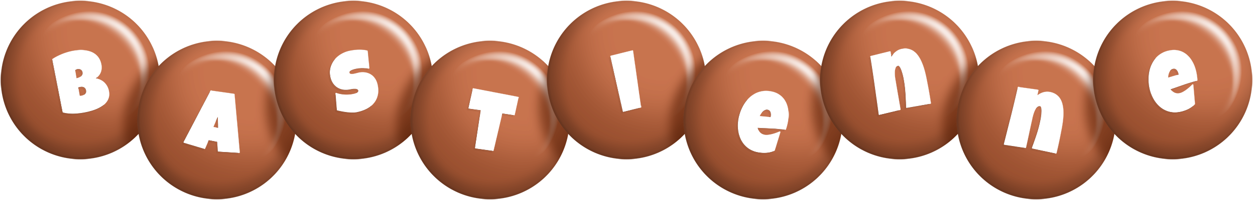 Bastienne candy-brown logo