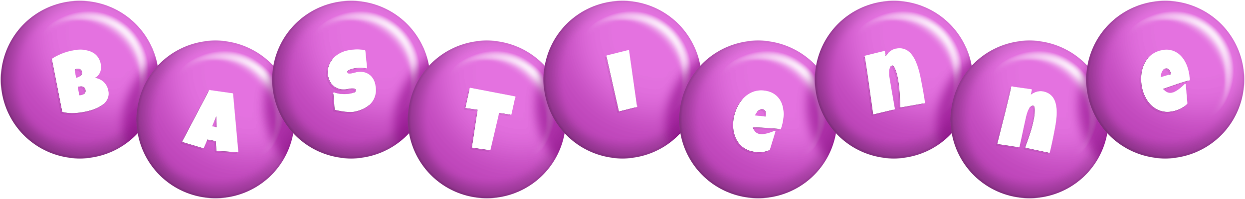 Bastienne candy-purple logo