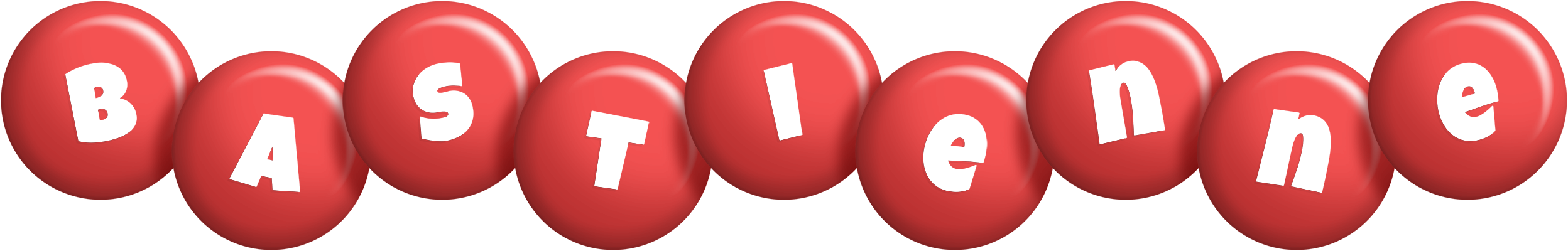 Bastienne candy-red logo