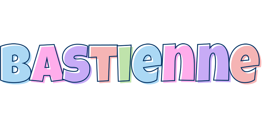 Bastienne pastel logo