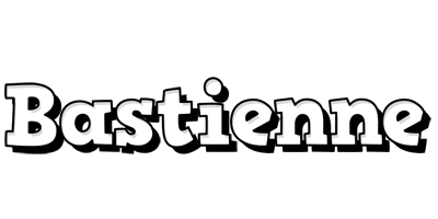 Bastienne snowing logo