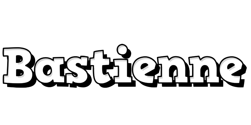 Bastienne snowing logo