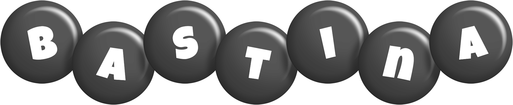 Bastina candy-black logo