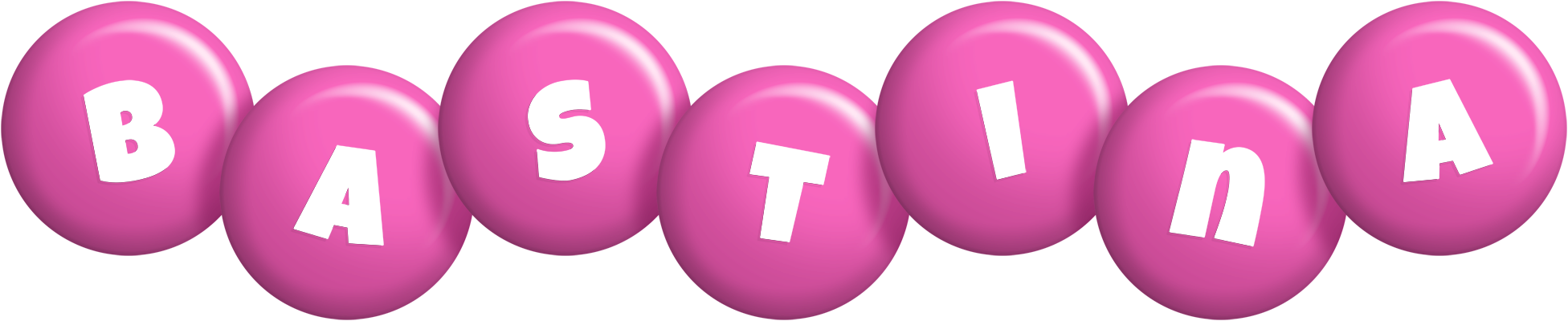 Bastina candy-pink logo