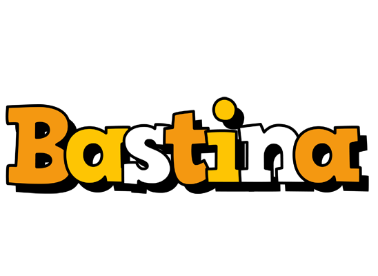 Bastina cartoon logo
